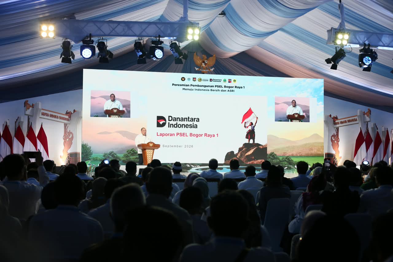Peresmian Pembangunan PSEL Bogor Raya 1 Menuju Indonesia Besih dan ASRI